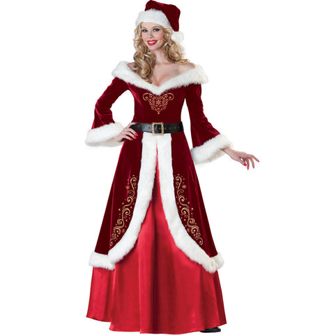 Mrs Jolly Ole St. Nick Santa Costume
