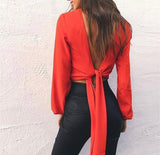 Wrap Blouse