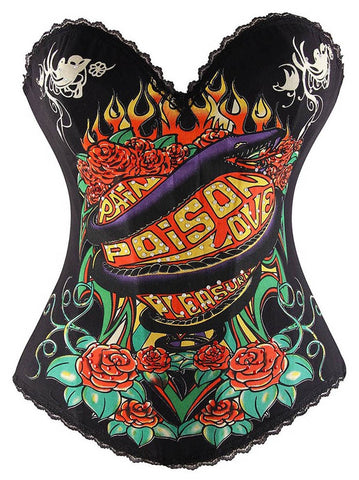 Poison love corset