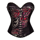 Skeleton Rose Corset