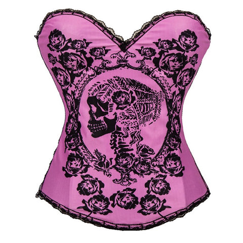 Pink Cameo corset