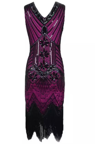 Gatsby style beaded dress