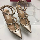 Chic Stud designer inspired pumps