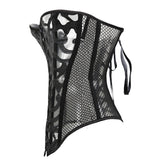 Laser cut net Corset