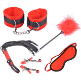 Red naughty 5 piece set