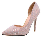 Elegant Crystal Pumps