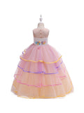 Unicorn Magical unicorn Design Girls Princess Dress